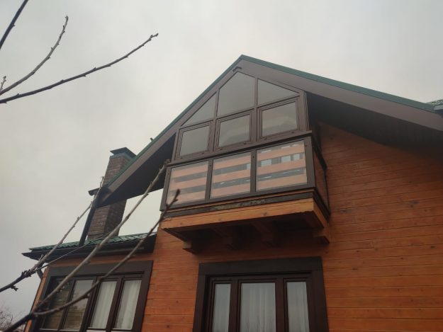 остекление балконов алюминиевым профилем