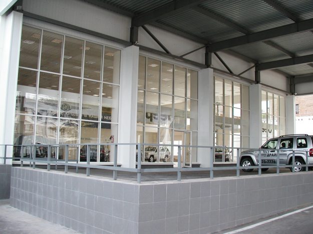 алюминиевые панорамные окна